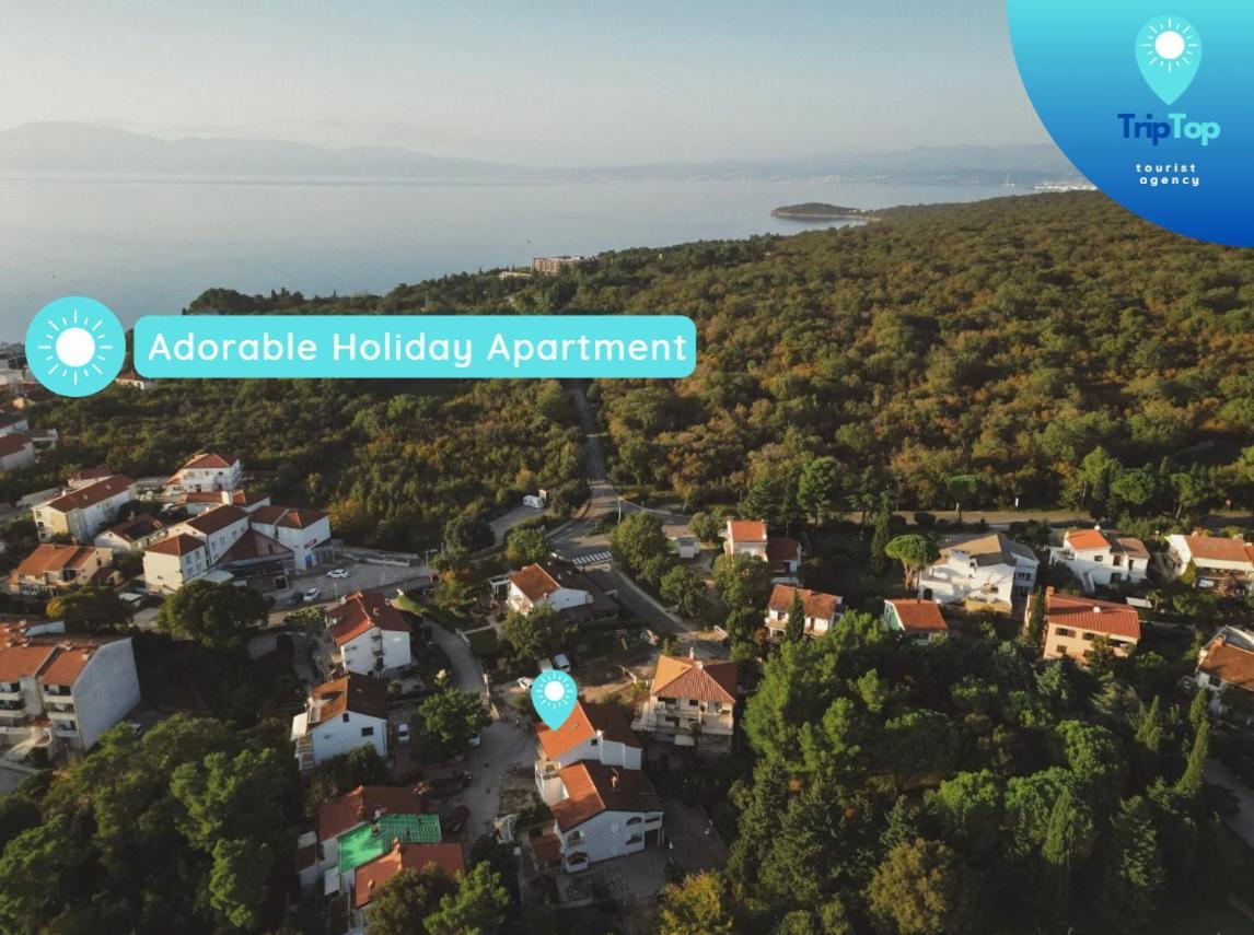 Adorable Holiday Apartment Malinska Zewnętrze zdjęcie